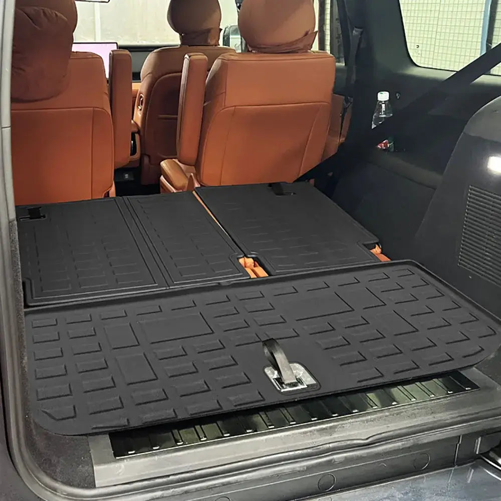 TPE Trunk Mats Cargo Liner Seat Back Cover Waterproof Carpet Accessories For ROX 01 + ADAMAS 2024 2025 6/7Seats | 1688 Store UAE