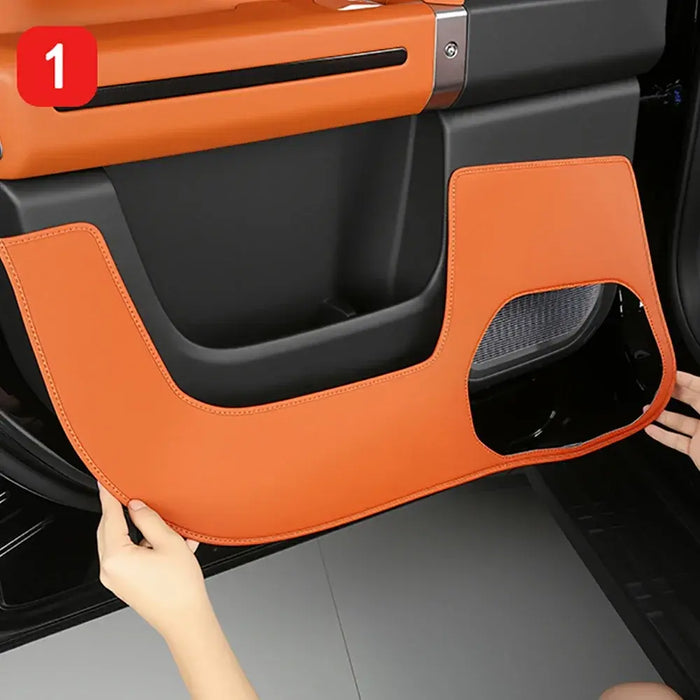 For Chery Jetour G700 2025 2026 Car Door Anti Kick Pad Door Panel Leather Anti Dirt Protective Pad Interior Upgrade Accessories | 1688 Store UAE