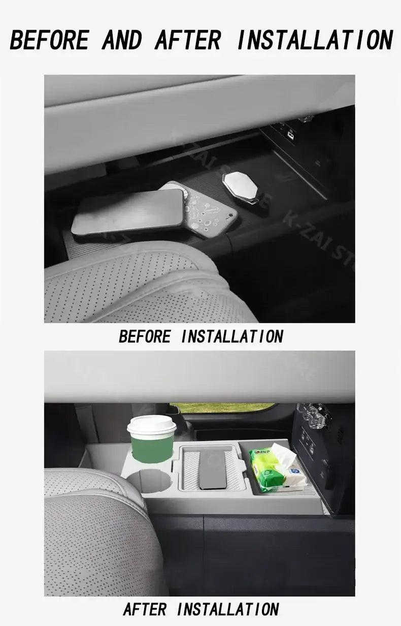 for BYD Leopard Titanium 7 2026 Hidden storage box at the bottom of the center console for car interior decoration accessories | 1688 Store UAE