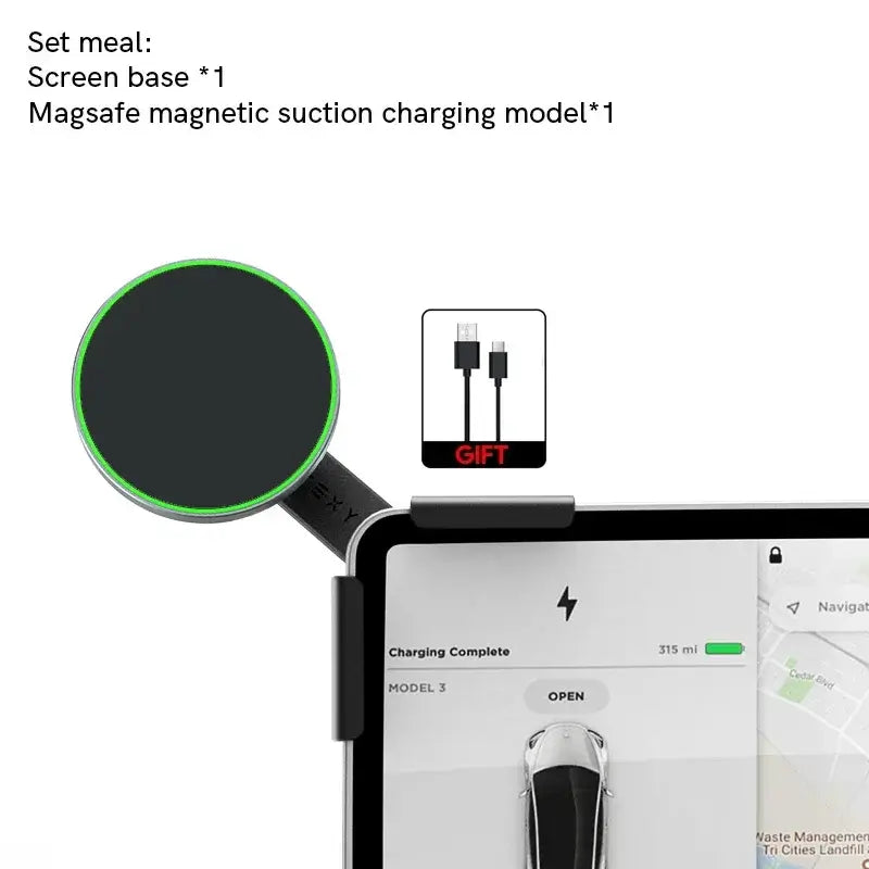 Magnetic corner Car Phone Holder for ( G700 - Rox - Leopard - Tesla - Li auto - Xpeng - Zeekr ) | 1688 Store UAE