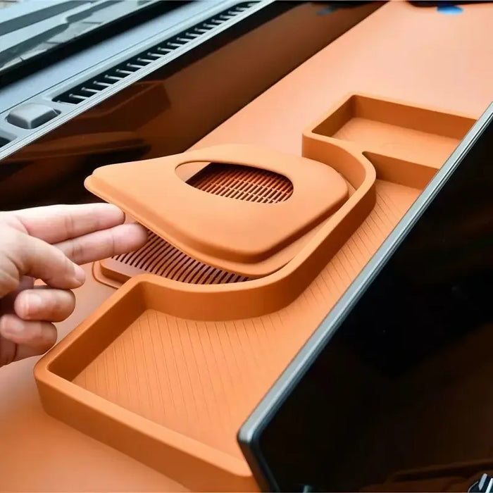 Fit for Jetour Zongheng G700 Car Dashboard Screen Rear Silicone Speaker Protective Cover Car Interior Accessories | 1688 Store UAE