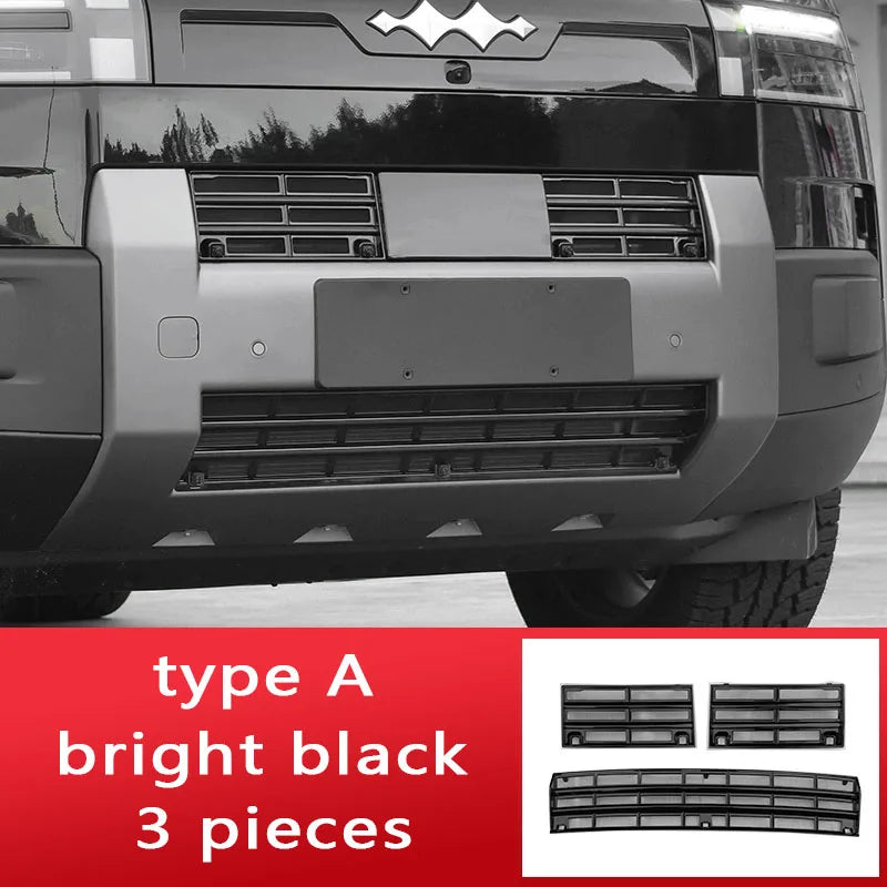 For BYD Leopard Titanium 7 Ti7 2026 2025 Car Styling Front Grille Insect Proof Net Dust Protection Cover Modification.