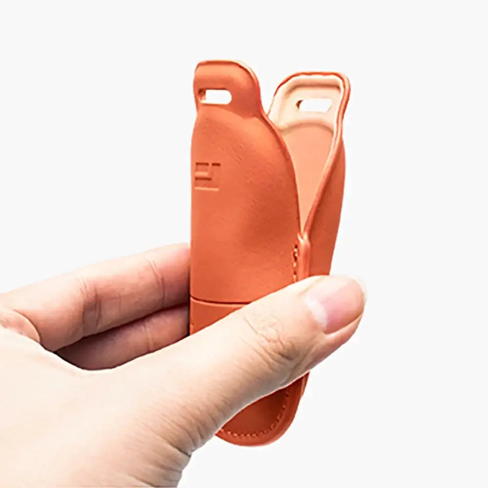 Car Leather Key Fob Cover For BAIC Jishi Polestone 01 Rox 01 2023-2025 Remote Cover Case Shell Keychain Ring Holder Accessories | 1688 Store UAE
