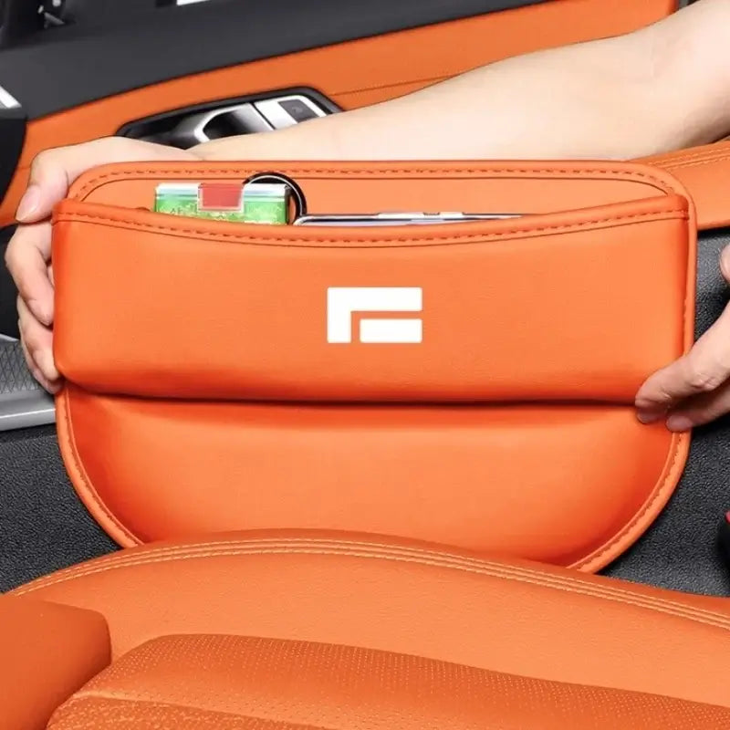 Seat Gap Storage Box Rox 01 + ADAMAS Anti-Leak Multi-Functional Organizer Premium Interior Accessory | 1688 Store UAE