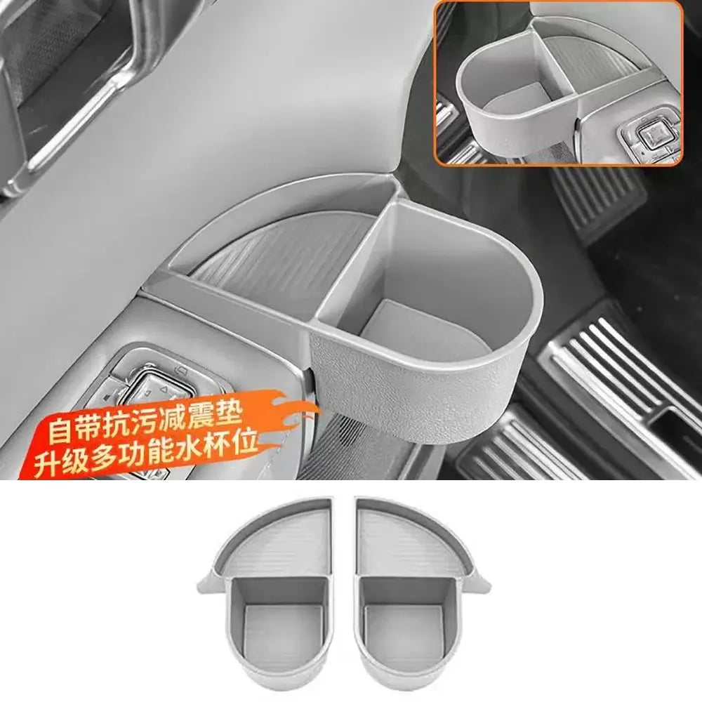 Suitable For BYD Formula Leopard Titanium 7 Front Door Cup Holder Storage Box 2 Pieces Of Car Interior Modification Accessories | 1688 Store UAE