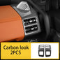 For Jetour G700 2025+ G700 Instrument Panel Side Air Vent Protective Frame Air Conditioning Vent Cover Interior Auto Accessories.