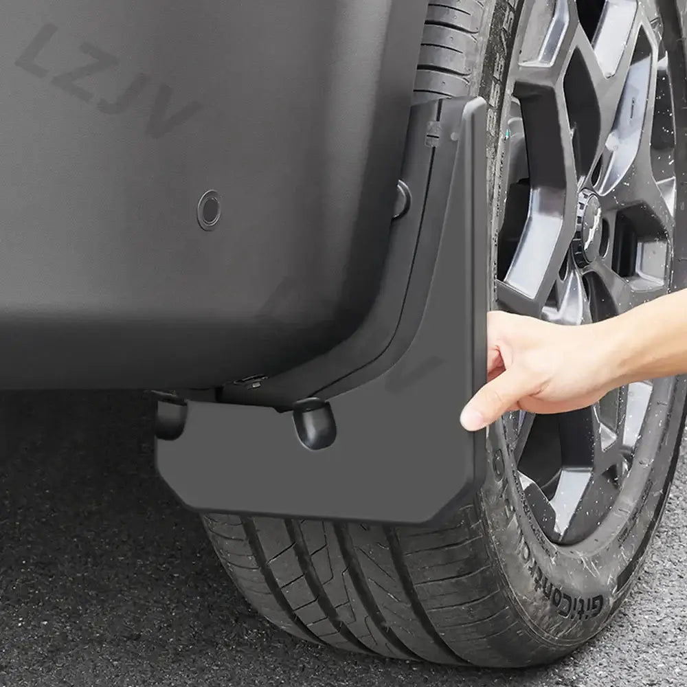 New 4 Pcs Wheel Mudguard For BYD Leopard 7/Titanium 7/Super 7 Automotive Modification Parts ABS Material Blocks Sediment And San | 1688 Store UAE