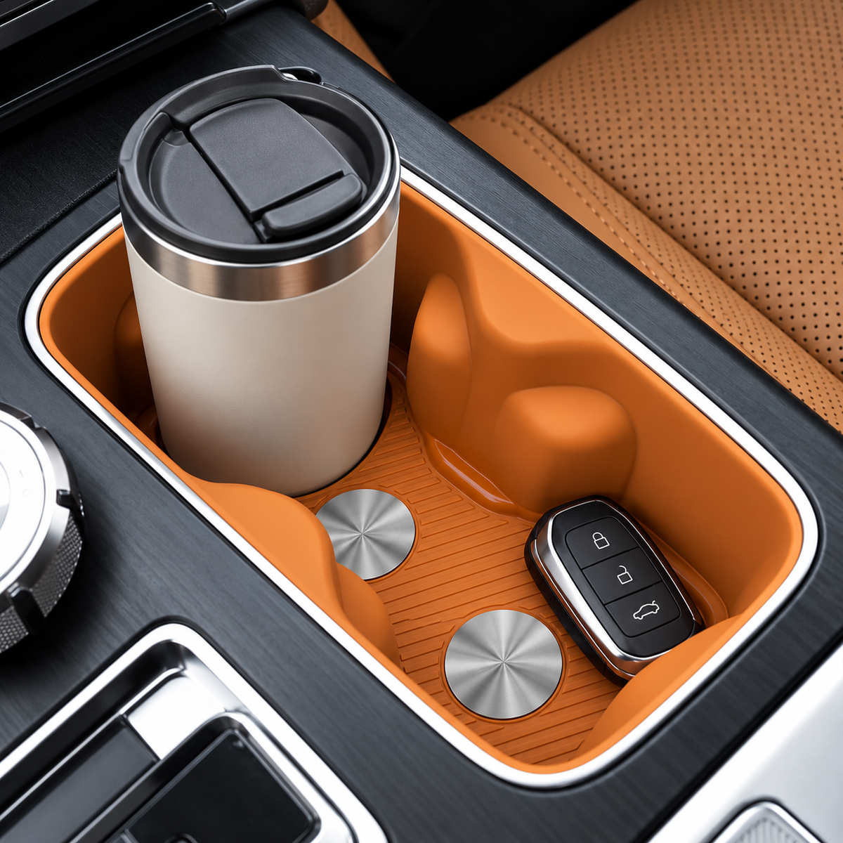 iCAR V27 Center Console Cup Holder Silicone