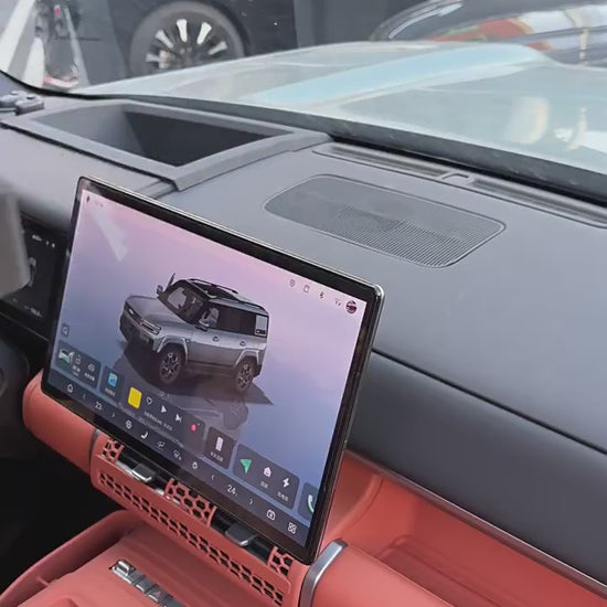 Applicable to the Leopard Titanium 7 multi-functional screen rear storage box center console silicone.
