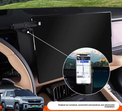 Equation Leopard 8 Phone Holder for Car, Dedicated Screen Fixing Phone Base.