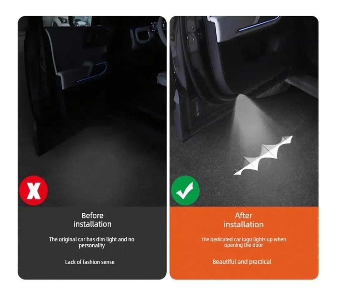 Suitable for Equation Leopard 5, 8, 3, 7 Special Car Door Welcome Light Modification.