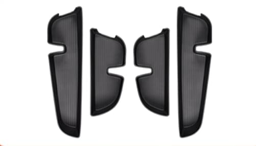 Leopard 8 Car Door Storage Box Mat Tpe Door Slot Storage Protection Mat Silicone.