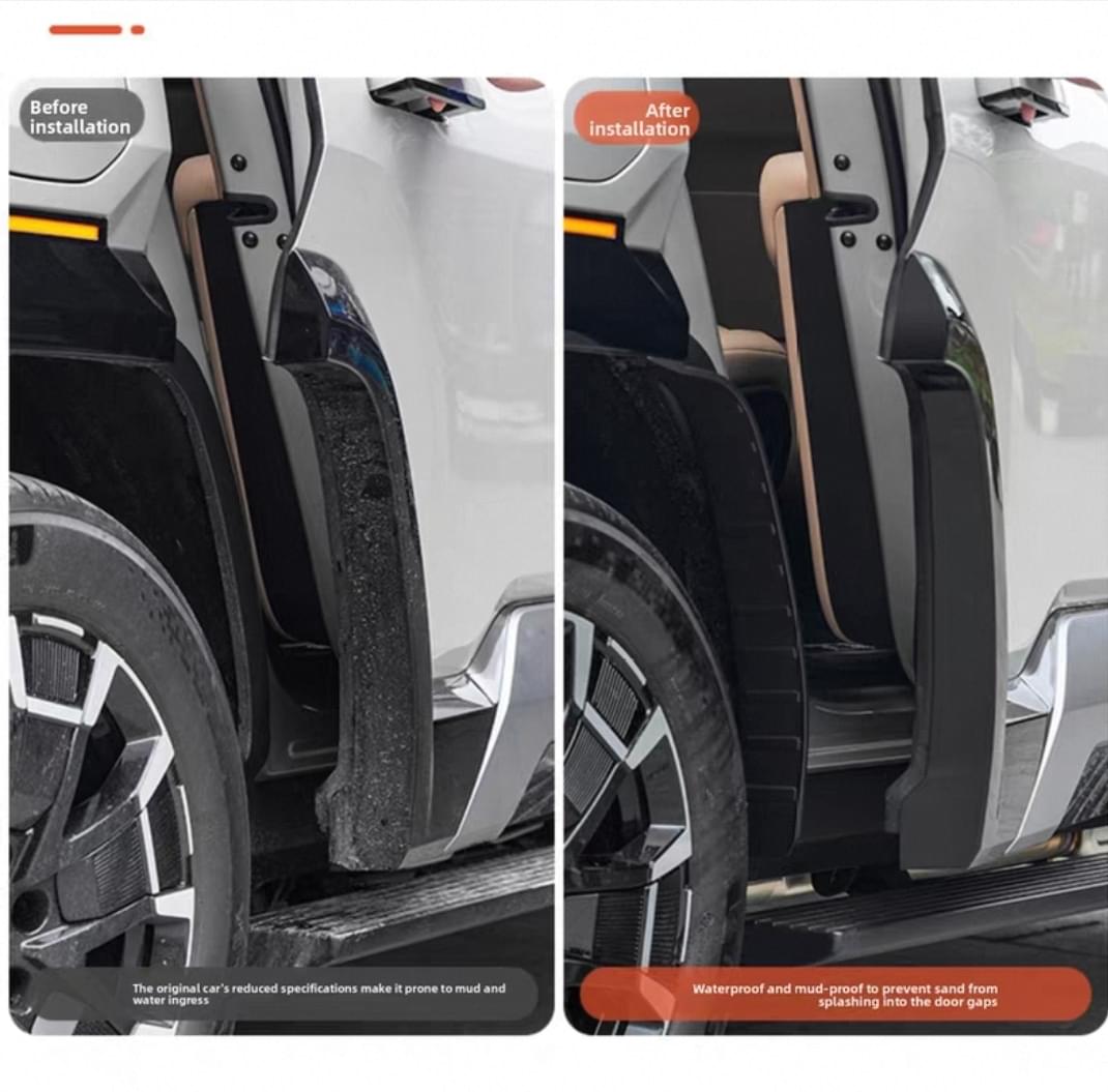 Leopard 8 Rear Wheel Liner Fender, Door Mudguard.
