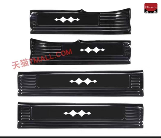 Suitable for Leopard 8 . 7 Door Sill Strips, Welcome Pedals Decorative Special Protection and Anti-Stepping Stickers.