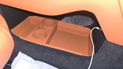 ROX 01 + Car Center Console Lower Storage Box Silicone Storage Box Interior Accessories.
